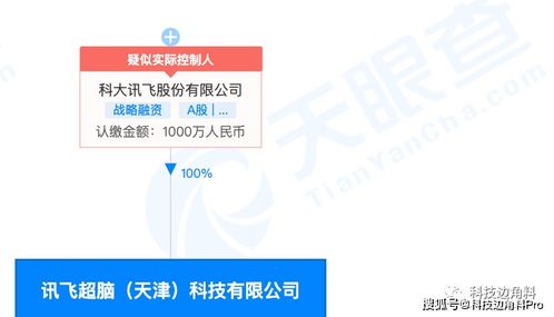 科大讯飞成立天津超脑科技公司,经营范围含集成电路设计